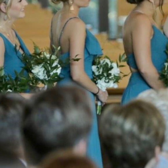 MORI Lee Bridesmaid Dress - Emerald - Picture 9 of 14